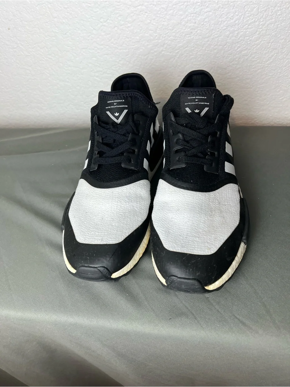 Adidas Originals x White Mountaineering NMD Trail Sneakers | Black & White